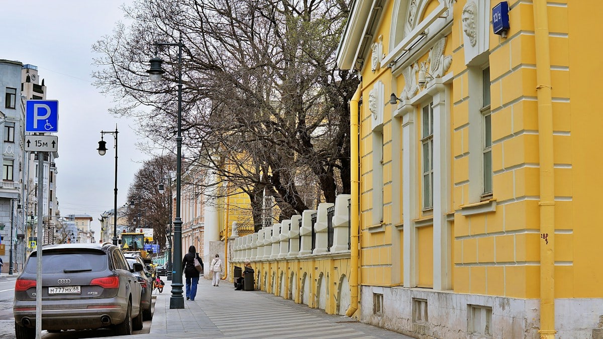 Prechistenka Street (until 1658 — Chertolskaya, Pokrovskaya, then Prechistenskaya, Prechistenka; in 1921–1990 — Kropotkinskaya) is a street in the city of Moscow, in the Khamovniki district of the Central Administrative Okrug. The name was given in 1658 after the icon of the Most Pure Mother of God of Smolensk, which was kept in the Novodevichy Convent, where the street led. In the 16th century, the route of the street was the road from the Kremlin to the Novodevichy Convent, founded in 1524 by Grand Prince Vasily III in memory of the liberation of Smolensk from Polish rule.